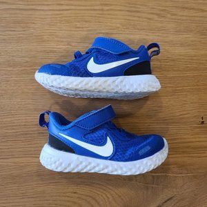 Nike Revolution Toddler Blue Sneakers Size 6c
